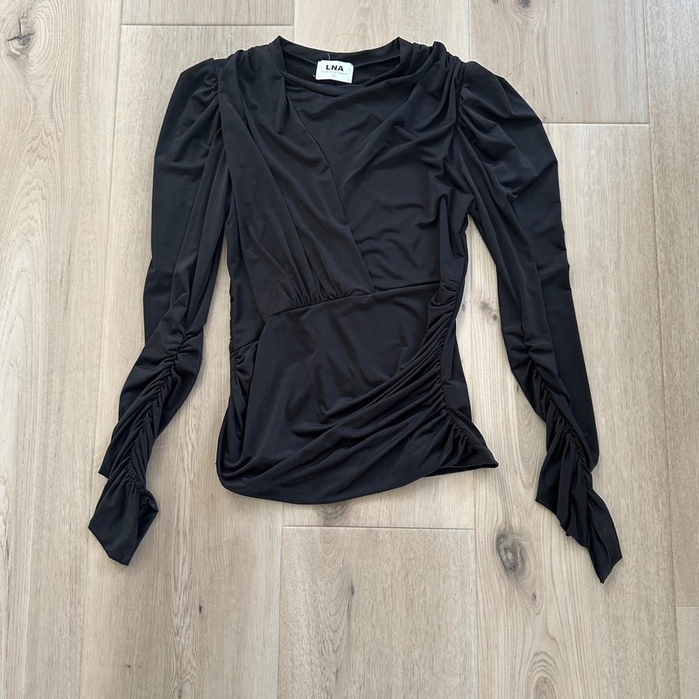 LNA cinched shirt